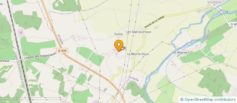 localisation de l'entreprise J M F à VINDELLE
