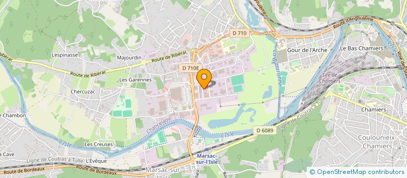 localisation de l'entreprise J M F A  MARSAC-SUR-L'ISLE