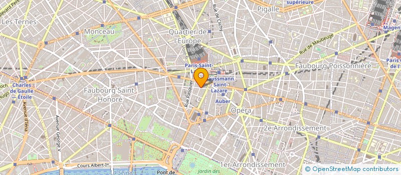 localisation de l'entreprise J M F COMMUNICATION  PARIS