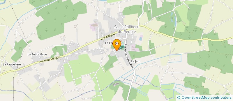 localisation de l'entreprise J.M.F.P à GENNES-VAL-DE-LOIRE