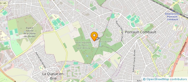 localisation de l'entreprise J & M FAMILY  LE PLESSIS-TREVISE