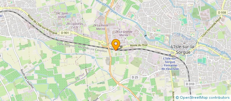 localisation de l'entreprise J&M FINANCE à LAGNES