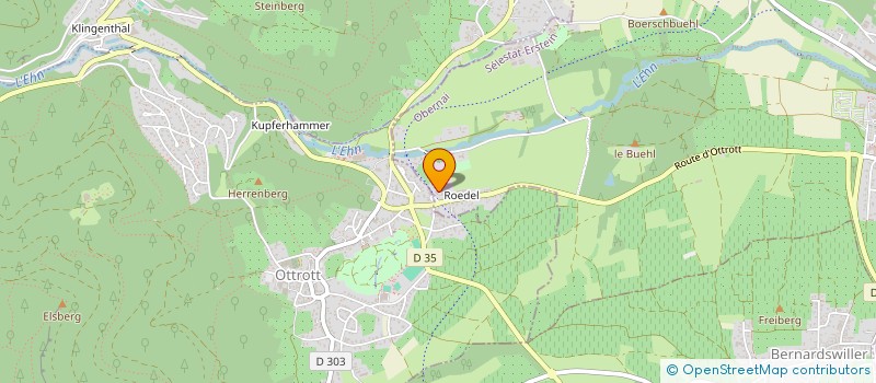 localisation de l'entreprise J.M. FRITZ  OBERNAI