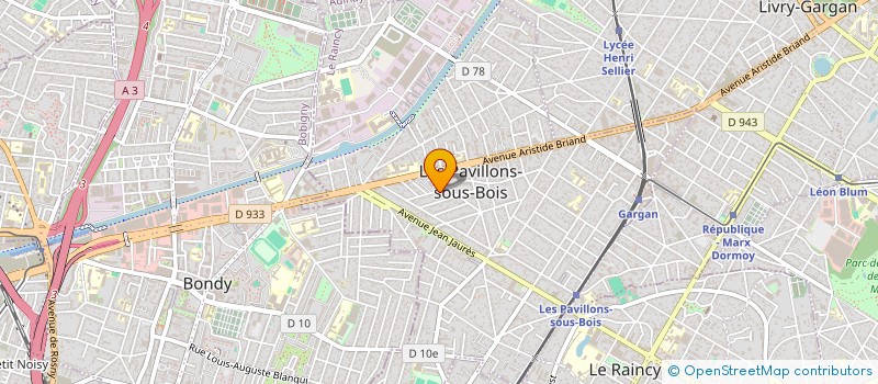 localisation de l'entreprise J M G à LES PAVILLONS-SOUS-BOIS