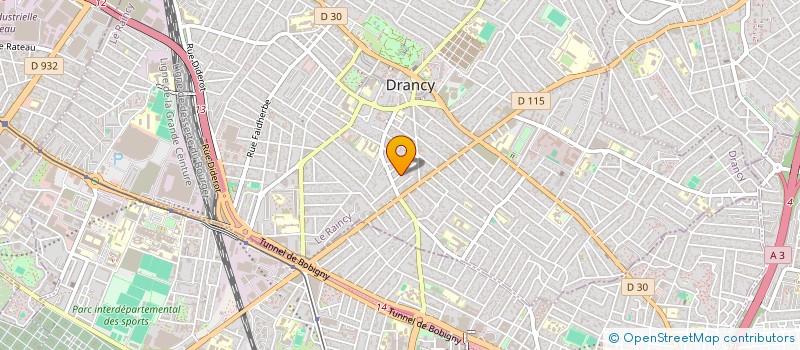 localisation de l'entreprise J.M.G. EXPORT  DRANCY