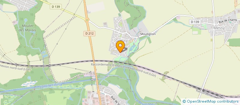 localisation de l'entreprise J.M.G HYDRO.FLOW  GRESSY