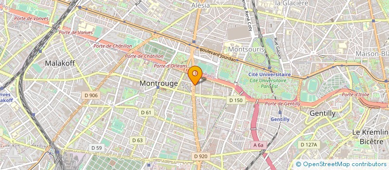 localisation de l'entreprise J.M.H. CONSEILS  PARIS