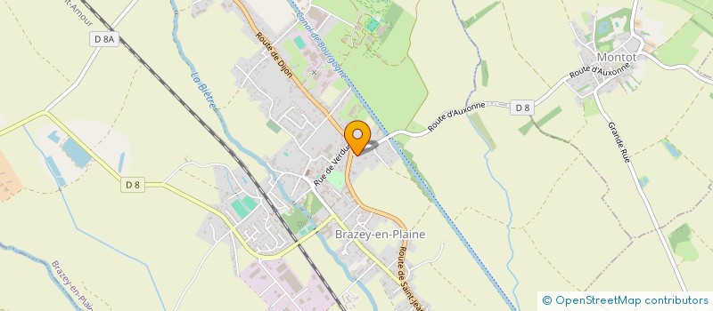 localisation de l'entreprise J.M.IMMO  BRAZEY-EN-PLAINE