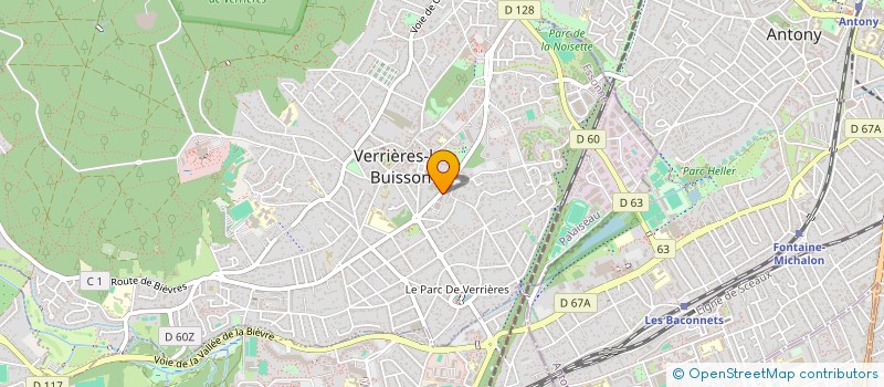 localisation de l'entreprise J'M IMMOBILIER à VERRIERES-LE-BUISSON