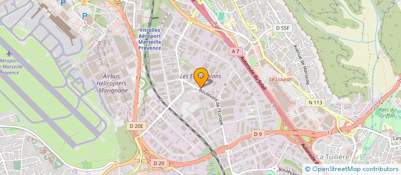 localisation de l'entreprise J.M. INTERNATIONAL BUSINESS  VITROLLES