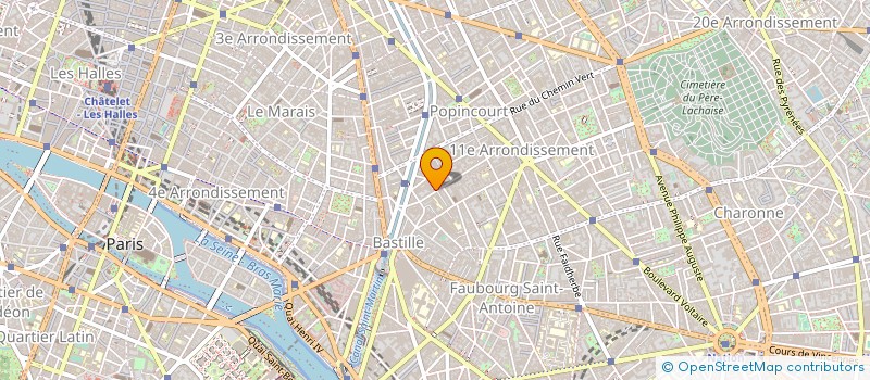 localisation de l'entreprise J.M.J  PARIS