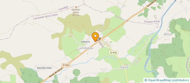 localisation de l'entreprise J.M.J  LUXE-SUMBERRAUTE