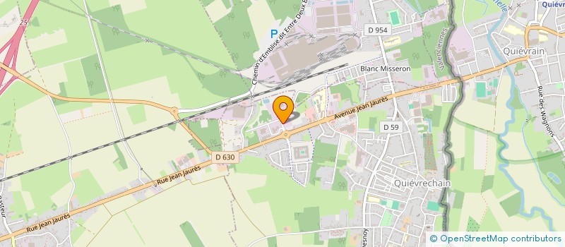 localisation de l'entreprise J.M.J.CONSEILS  QUIEVRECHAIN