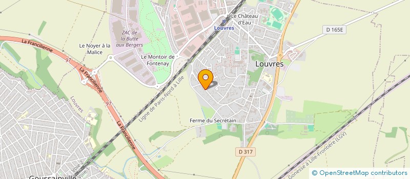localisation de l'entreprise J.M.J.P BATIMENT à LOUVRES