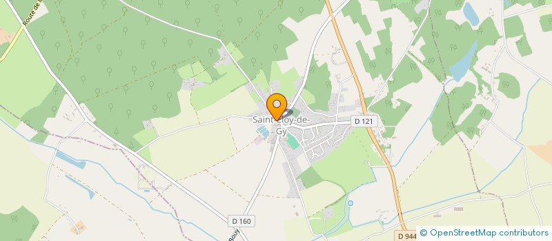 localisation de l'entreprise J.M.K.  SAINT-ELOY-DE-GY