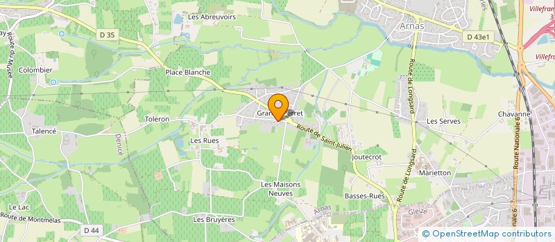 localisation de l'entreprise J'M L'IMMOBILIER  ARNAS