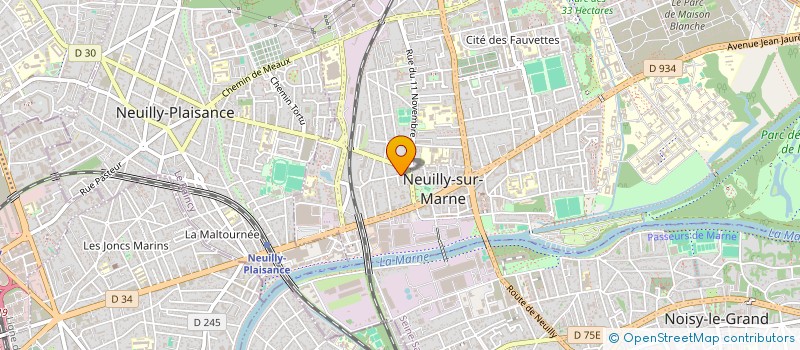 localisation de l'entreprise J.M.L NEUILLY SUR MARNE à NEUILLY-SUR-MARNE