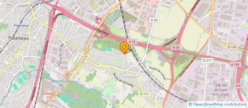 localisation de l'entreprise J.M.M AUTO CHAMPLAN  CHAMPLAN
