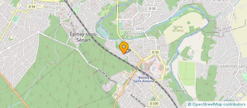 localisation de l'entreprise J M M DISTRIBUTION  BOUSSY-SAINT-ANTOINE