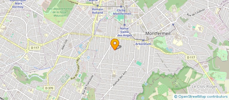 localisation de l'entreprise J.M.M.S. à MONTFERMEIL