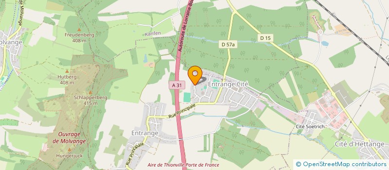 localisation de l'entreprise J'M MA 4L  ENTRANGE