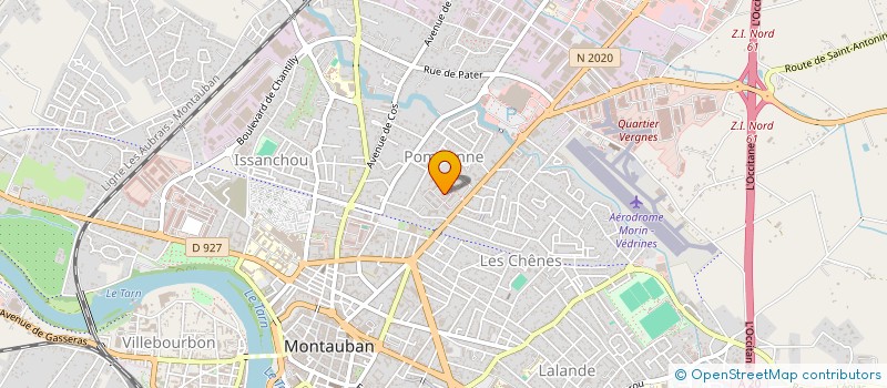 localisation de l'entreprise J'M MA BULLE à MONTAUBAN