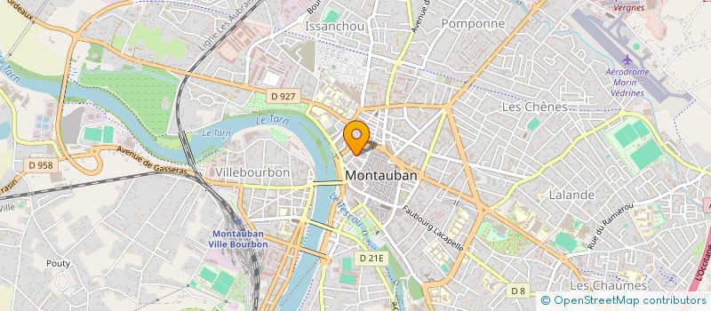 localisation de l'entreprise J M MANDOUNE  MONTAUBAN