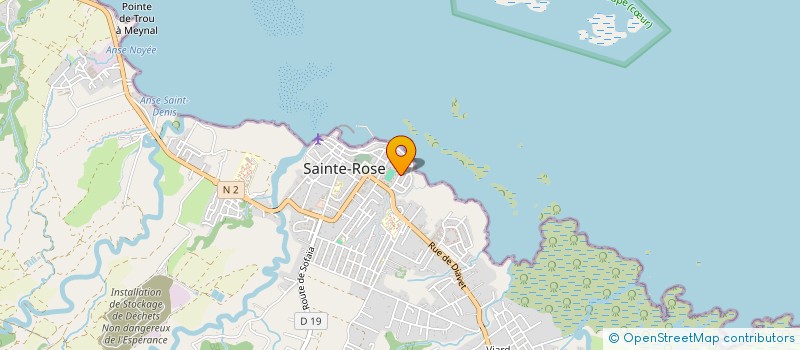 localisation de l'entreprise J'M MON JARDIN  SAINTE-ROSE