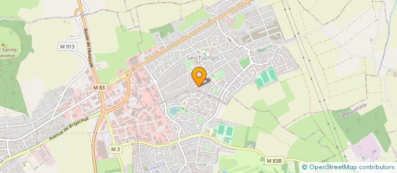 localisation de l'entreprise J'M MON TAXI  SEICHAMPS