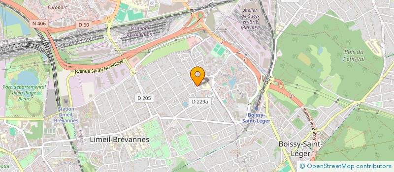 localisation de l'entreprise J&M MON TOIT à LIMEIL-BREVANNES