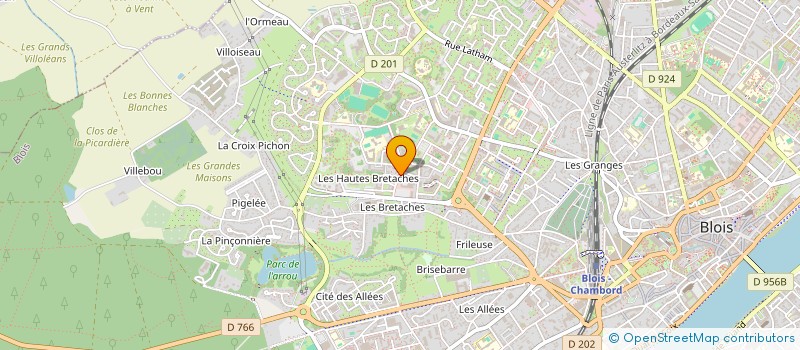 localisation de l'entreprise J M N EXPRESS à BLOIS