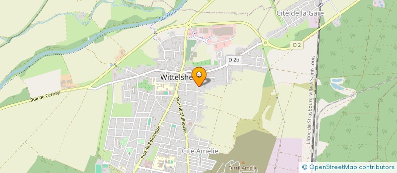 localisation de l'entreprise J'M'ORGANISE à WITTELSHEIM