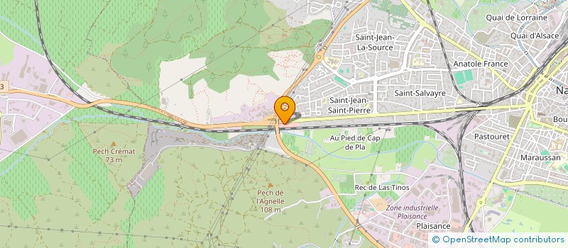 localisation de l'entreprise J.M.R. à NARBONNE