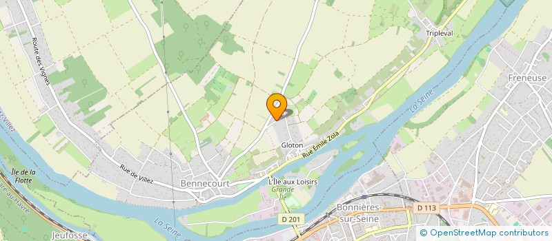 localisation de l'entreprise J.M.R. RENOVATION CONSTRUCTION  BENNECOURT