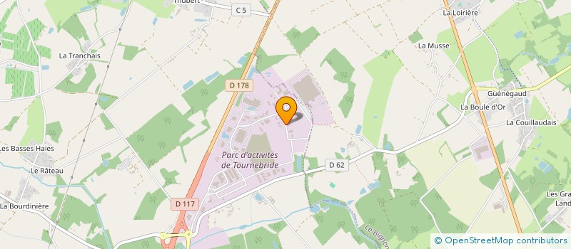 localisation de l'entreprise J.M.R. SOLUTIONS  LA CHEVROLIERE