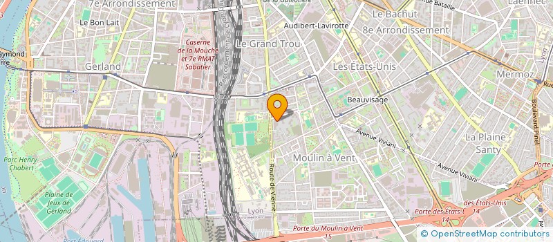 localisation de l'entreprise J.M.RENOVATION  VENISSIEUX