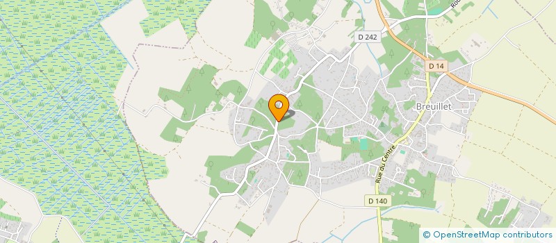 localisation de l'entreprise J.M.S. IMMO  BREUILLET