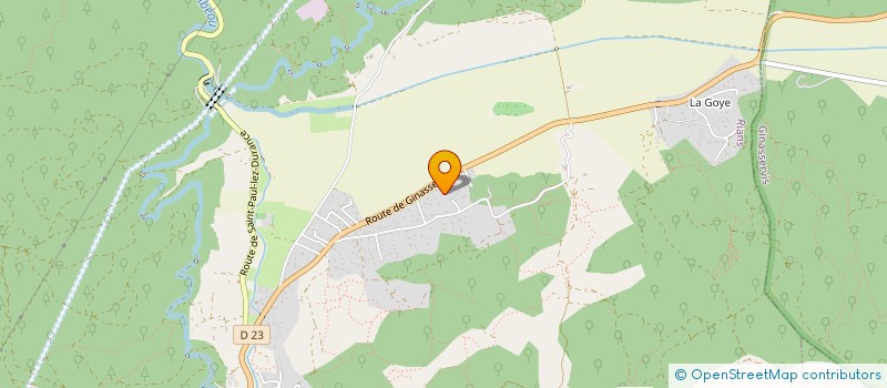 localisation de l'entreprise J M S J  VINON-SUR-VERDON