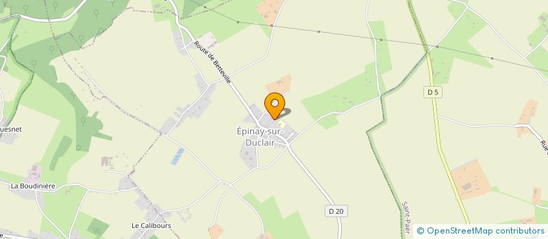 localisation de l'entreprise J M SIMOES  EPINAY-SUR-DUCLAIR