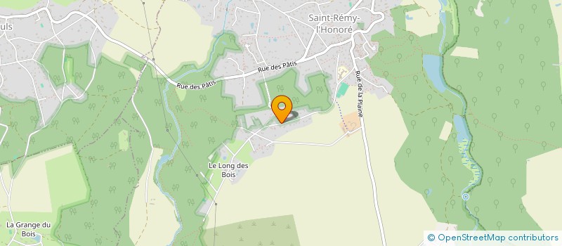 localisation de l'entreprise J.M.TOUTIN  SAINT-REMY-L'HONORE