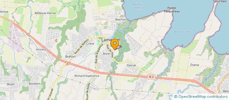 localisation de l'entreprise J.M TRIKE  LAMENTIN