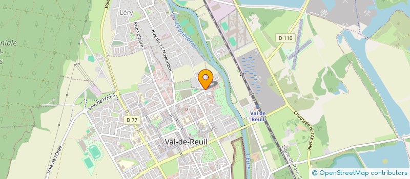 localisation de l'entreprise J M V CREATIONS à VAL-DE-REUIL