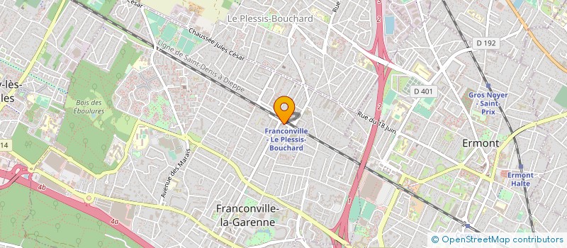 localisation de l'entreprise J-MA  FRANCONVILLE