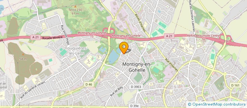 localisation de l'entreprise J.MAC  MONTIGNY-EN-GOHELLE