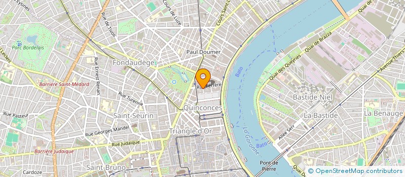 localisation de l'entreprise J MAJ  BORDEAUX