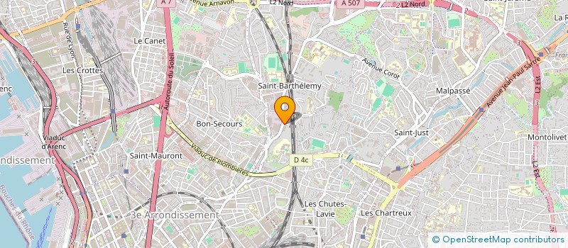 localisation de l'entreprise J.MBAMBI MB à MARSEILLE