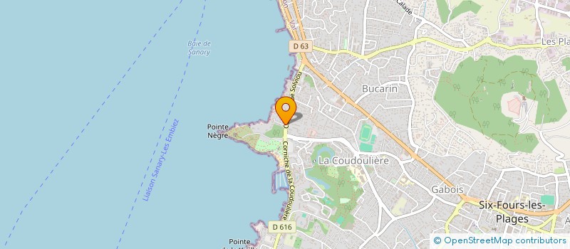 localisation de l'entreprise J'MEP IMMO à SIX-FOURS-LES-PLAGES