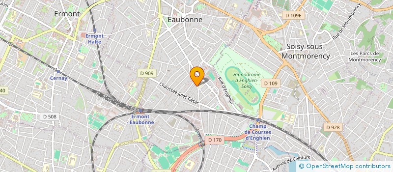localisation de l'entreprise J-MO à EAUBONNE