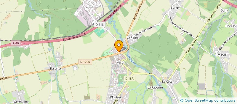 localisation de l'entreprise J'MOVE HAPPINESS  VIRY