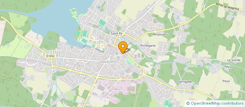 localisation de l'entreprise J.N.C.L à SOUSTONS